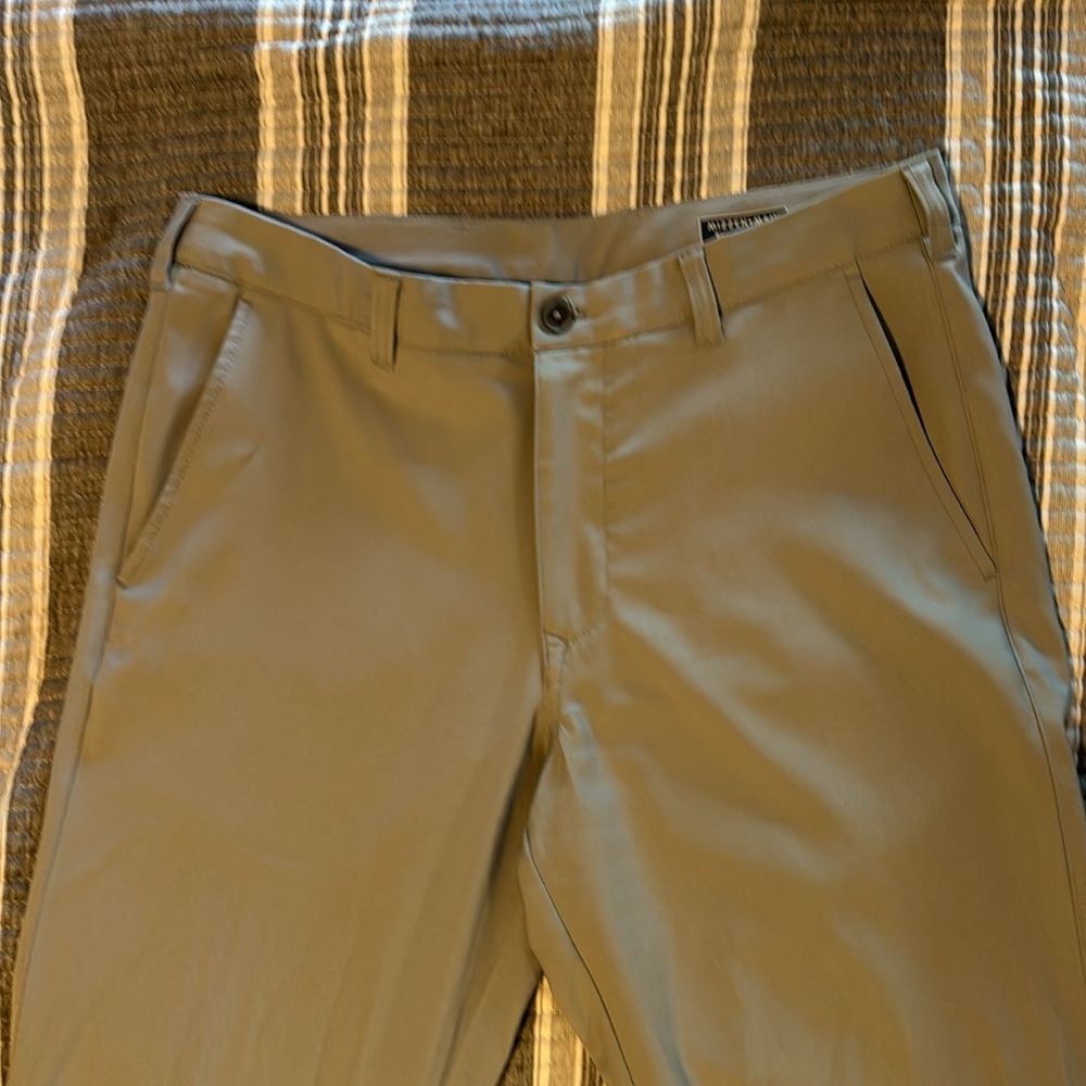 MIZZEN+MAIN Men's Baron Chino Pant Athletic Fit Gray Size 32W and 30L - Picture 5 of 8